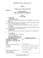 Giáo án lớp 5: Tuần 6 năm học 2021-2022 - Trường Tiểu học thị trấn Chũ số 1