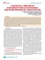 Cơ giới hóa đào lò - những thành tựu và định hướng phát triển tại các mỏ than hầm lò thuộc Tập đoàn Công nghiệp Than - Khoáng sản Việt Nam