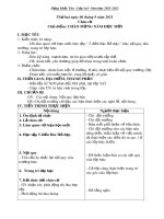 Giáo án lớp 5: Tuần 1 năm học 2021-2022 - Trường Tiểu học thị trấn Chũ số 1