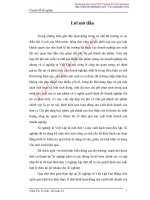 Tổ chức kế tóan chi phí sản xuất và tính giá thành sản phẩm