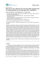 Đánh giá các thay đổi dòng chảy trên dòng chính sông Mê Công và các giải pháp đảm bảo an ninh nguồn nước vùng ĐBSCL