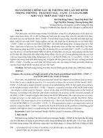 So sánh độ chính xác dị thường độ cao mô hình trọng trường trái đất SGG - UGM - 2 và EGM 2008 khu vực miền Bắc Việt Nam