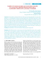 Nghiên cứu đánh giá hiệu quả giảm sóng gây bồi của cụm công trình kè mỏ hàn dạng chữ T tại bãi biển Thịnh Long 2, Hải Hậu, Nam Định