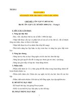 Giáo án toán lớp 3 sách kết nối tri thức với cuộc sống (kì 1)