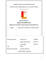 Báo cáo môn học nguyên lý hệ điều hành nghiên cứu tìm hiểu về quản lý bộ nhớ trong hđh linux 