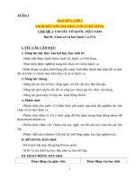 Giáo án đạo đức lớp 3 sách kết nối tri thức với cuộc sống (kì 1) 