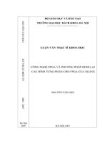 Công nghệ fpga và phương pháp định lại cấu hình từng phần cho fpga của xilinx 