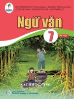Sách giáo khoa ngữ văn 7 tập 1 cánh diều 