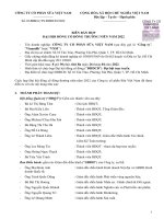 CÔNG TY CỔ PHẦN SỮA VIỆT NAM BIÊN BẢN HỌP ĐẠI HỘI ĐỒNG CỔ ĐÔNG THƯỜNG NIÊN NĂM 2022