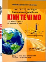 Kiến thức cơ bản về kinh tế học vĩ mô (Tái bản lần thứ VI): Phần 1
