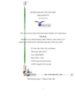 NGHIÊN cứu TÌNH TRẠNG THỨC KHUYA, mất NGỦ của SINH VIÊN năm NHẤT TRƯỜNG đại học THỦ dầu một  