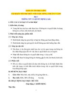 Giáo án tin học lớp 3 sách kết nối tri thức với cuộc sống (trọn bộ)