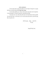 Luận văn Thạc sĩ Kỹ  thuật: Nghiên cứu thuật toán tìm đường bao phủ cho một nhóm robot di động