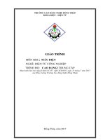 Giáo trình Máy điện (Nghề: Điện tử công nghiệp - CĐ/TC): Phần 1 - Trường Cao đẳng Nghề Đồng Tháp