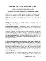 TÀI LIỆU NGHỊ LUẬN XÃ HỘI CỦA GIÁO VIÊN DẠY GIỎI CẤP TỈNH