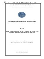 những “câu nói thời danh” của các triết gia Hy lạp Cổ đại. Trình bày những điểm tương đồng với triết học Phật giáo