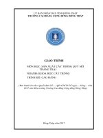 Giáo trình Sản xuất cây trồng quy mô trang trại (Nghề: Khoa học cây trồng - Cao đẳng): Phần 1 - Trường Cao đẳng Cộng đồng Đồng Tháp