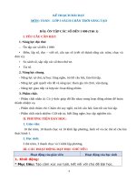 Giáo án toán lớp 3 sách chân trời sáng tạo (kì 1) soạn chuẩn cv 2345 có đủ tiết ôn tập, kiểm tra,  thực hành trải nghiệm