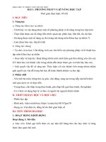 Giáo án khoa học tự nhiên 7 kết nối tri thức với cuộc sống cả năm