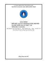 Giáo trình Quản lý dịch hại tổng hợp IPM (Nghề: Khoa học cây trồng - Cao đẳng): Phần 1 - Trường Cao đẳng Cộng đồng Đồng Tháp