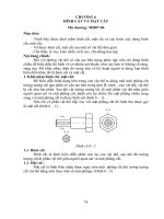 Giáo trình Vẽ kỹ thuật (Nghề: Điện nước - Trung cấp): Phần 2 - Trường Cao đẳng Cơ điện Xây dựng Việt Xô