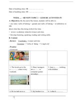 Giáo án dạy thêm anh 8 thí điểm mới (autosaved) 