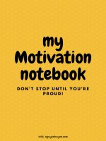 Motivation   notebook   ielts nguyenhuyen com