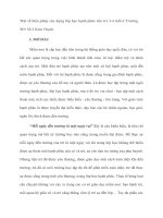 (SKKN mới NHẤT) một số biện pháp xây dựng lớp học hạnh phúc cho trẻ 3 4 tuổi ở trường MN số 2 kim thạch 