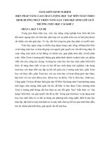 SKKN biện pháp nâng cao chất lượng học tập môn toán theo định hướng phát triển năng lực cho học sinh lớp 3 8 ở trường tiểu học cái khế 2 