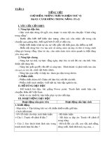 Giáo án môn Tiếng Việt lớp 3 sách Kết nối tri thức: Tuần 2