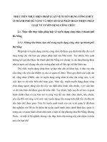 thực tiễn thực hiện pháp luật về tuyển dụng công chức ở thành phố đà nẵng và một số giải pháp hoàn thiện pháp luật về tuyển dụng công chức kì 2