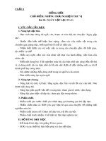 Giáo án môn Tiếng Việt lớp 3 sách Kết nối tri thức: Tuần 1