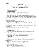 Giáo án môn Tiếng Việt lớp 3 sách Kết nối tri thức: Tuần 4