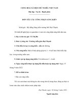 (SKKN mới NHẤT) một số biện pháp giúp trẻ 3   4 tuổi ham thích đến lớp học  trong trường mầm non  