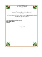 Thảo luận nhóm TMU vai trò của đường mòn hồ chí minh trên biển trong kháng chiến chống mỹ cứu nước của việt nam (1954 1975) 