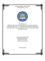 Thảo luận nhóm TMU TRÌNH bày HIỆU QUẢ của HOẠT ĐỘNG đầu tư  PHÂN TÍCH THỰC TRẠNG HIỆU QUẢ đầu tư của một DOANH NGHIỆP, từ đó đề XUẤT GIẢI PHÁP cơ bản NÂNG CAO HIỆU QUẢ đầu tư 