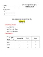 KẾ HOẠCH GIÁO DỤC MÔN KHOA HỌC TỰ NHIÊN LỚP 6  BỘ SÁCH KẾT NỐI