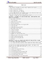 lập hồ sơ dự thầu gói thầu thi công xây dựng công trình 