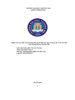 Thảo luận nhóm TMU nghiên cứu các nhân tố ảnh hưởng đến quyết định lựa chọn sử dụng thẻ ATM của sinh viên trường đại học thương mại 2 