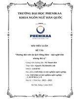 Giới thiệu và trải nghiệm nghề nghiệp