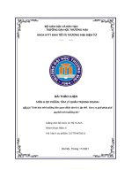 Thảo luận nhóm TMU trình bày tình huống liên quan đến tâm lý tập thể  đưa ra giải pháp giải quyết tình huống đó 