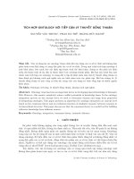 Tích hợp ontology với tiếp cận lý thuyết đồng thuận