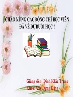 Bài 6: HỘI CỰU CHIẾN BINH VIỆT NAM TRONG CÔNG CUỘC XÂY DỰNG VÀ BẢO VỆ TỔ QUỐC HIỆN NAY mới