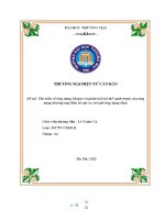 Thảo luận nhóm TMU tìm hiểu về ứng dụng shopee và phân tích lợi thế cạnh tranh của ứng dụng thương mại điện tử này so với một ứng dụng khác 