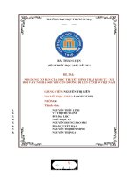 Thảo luận nhóm TMU nội DUNG cơ bản của học THUYẾT HÌNH THÁI KINH tế   xã hội và ý NGHĨA đối với CON ĐƯỜNG đi lên CNXH ở VIỆT NAM 