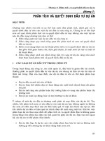 Chuong 7 phan tich va quyet dinh dau tu 