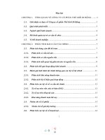 TIỂU LUẬN quản trị tài chính công ty cổ phần thế giới di động 