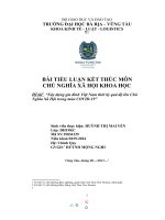 Xây dựng gia đình việt nam thời kỳ quá độ lên chủ nghĩa xã hội trong mùa COVID 19 