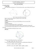 Dạy thêm toán 9   bài 3  hinh   chương 3 