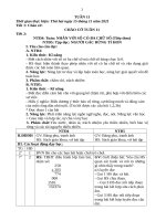 Giáo án lớp ghép 4 +5 quyển 3 2021 2022(tuần 11 15)